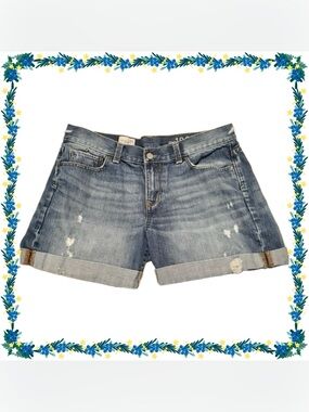 Shorts - denim jeans - Gap distressed - size 30r - Sexy Boyfriend
